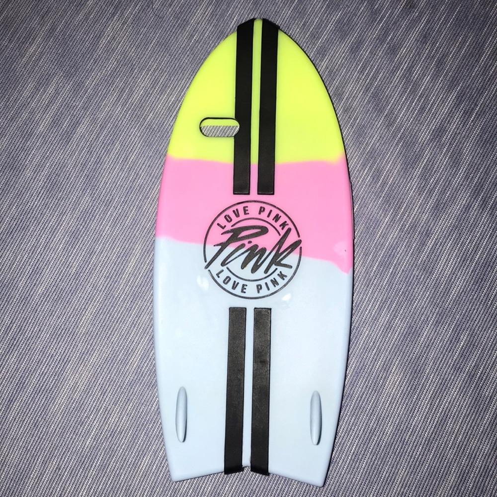 PINK 3D surfboard iPhone 6/6s case